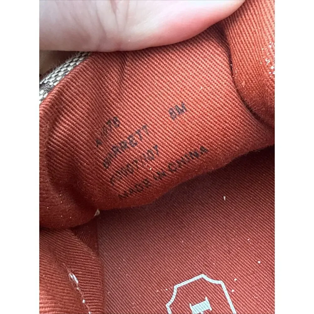 Coach Barrett Women's Sneaker 6M Metallic Pink Canvas Casual Lace-Up Shoes